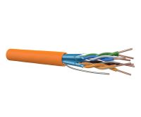 U/FTP Cat 6a - 4x2xAWG23/1 LSZH Cca - s1,d1,a1 Oranje