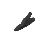 Krokodilklem AK 2 B 2540 I Zwart