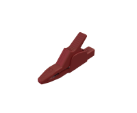 Krokodilklem AK 2 B 2540 I Rood