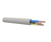 FLEXBUIS H07V-U 3G1,5 MM² - 16MM BLAUW-ZWART-G/G