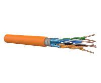 S/FTP Cat 6a - 4X2XAWG23/1 B2ca-s1,d1,a1 oranje