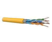 S/FTP Cat 7 4x2xAWG23/1 LSZH Cca - s1a,d1,a1- GEEL