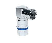 KOKWI /V5 Coax push-on connector IEC female, haaks - 5 stuks