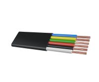6-aderig Modulair Plat Wit